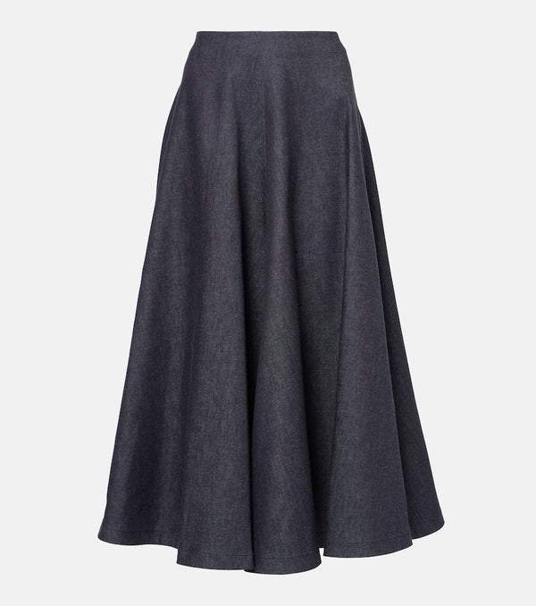 Altuzarra Varda cotton midi skirt