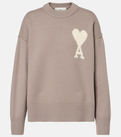 Ami Paris Ami de Caur virgin wool sweater