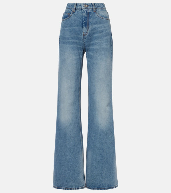 Ami Paris High-rise flared jeans