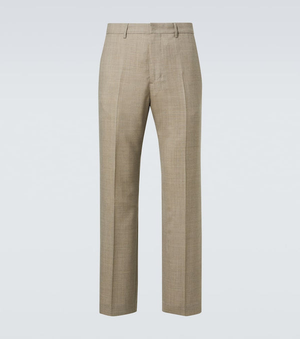 Ami Paris Virgin wool canvas straight pants