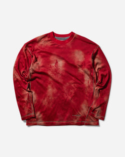 and wander Men s Printed Octa Pullover Red