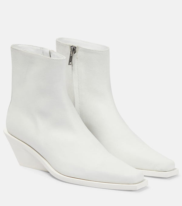 Ann Demeulemeester Gerda leather ankle boots