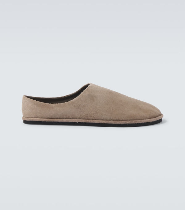 Auralee Suede slippers