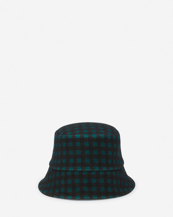Wool Bucket Hat For Women Black/dragon Lanvin