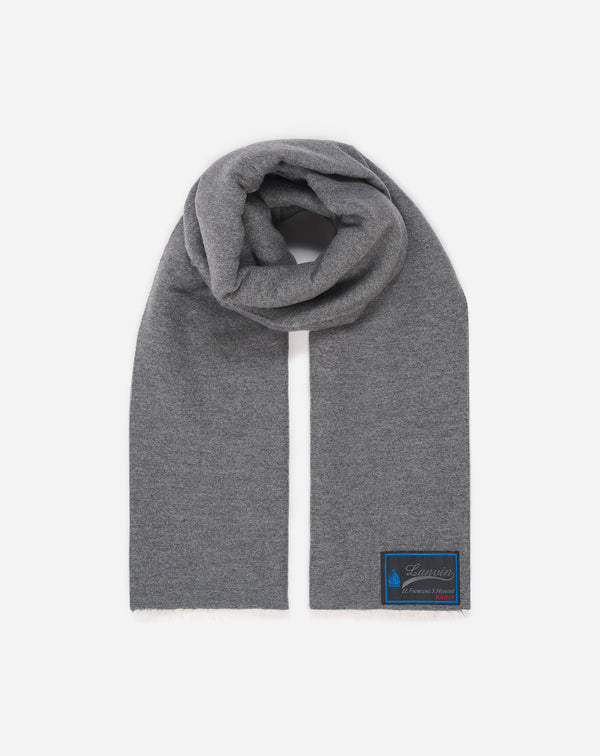 Cashmere Scarf For Women Grey Lanvin