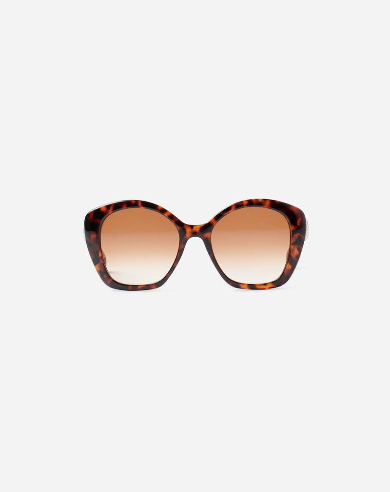 Twist Sunglasses For Women Brown Lanvin