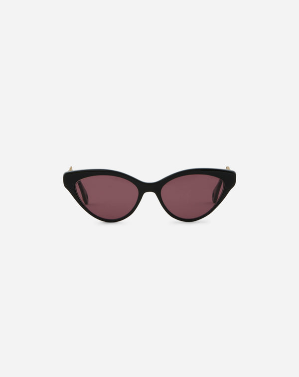 Mother And Child Sunglasses For Women Black Lanvin