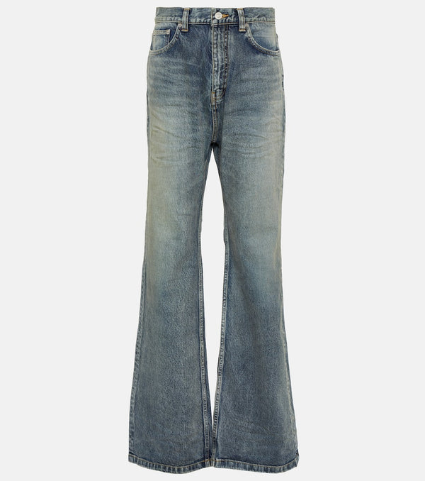 Balenciaga Mid-rise flared jeans