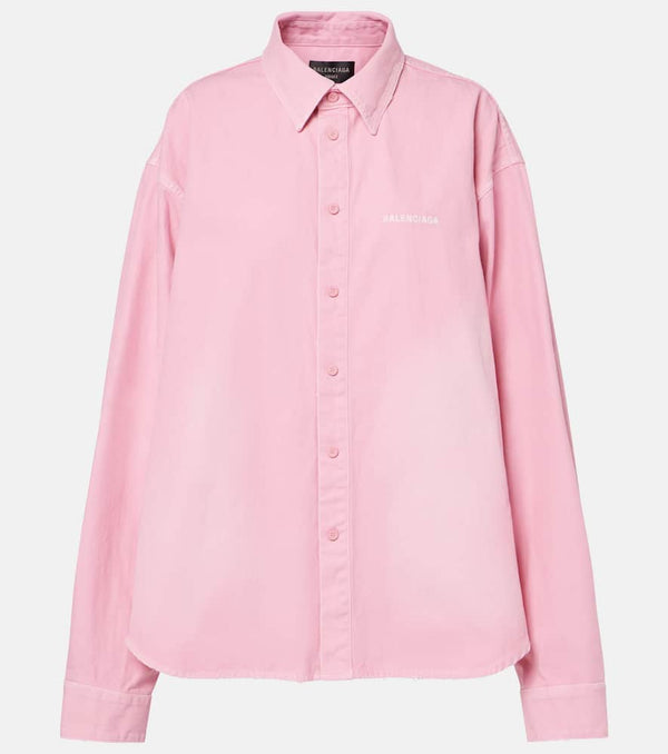 Balenciaga Oversized cotton shirt