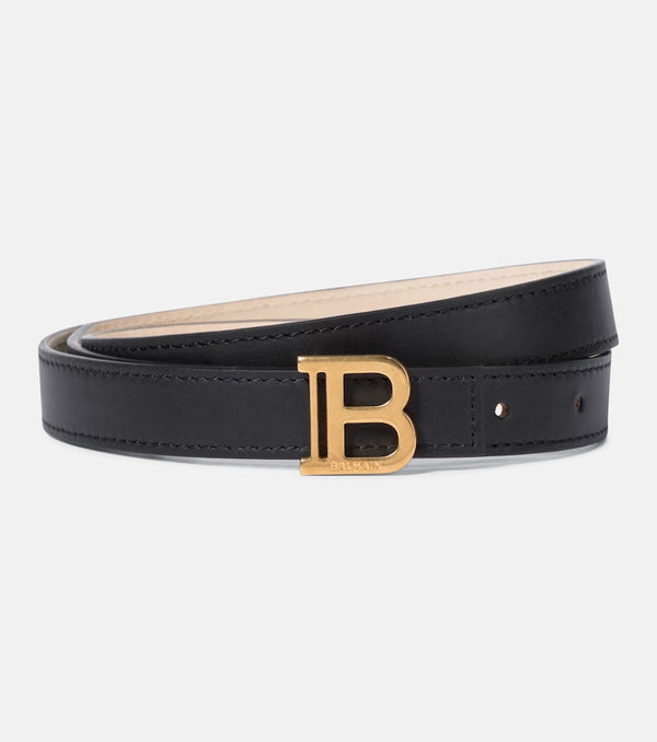 Balmain B-Belt leather belt