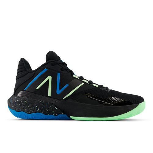 New Balance Unisex TWO WXY V4 in Black/Blue/Green Synthetic, 