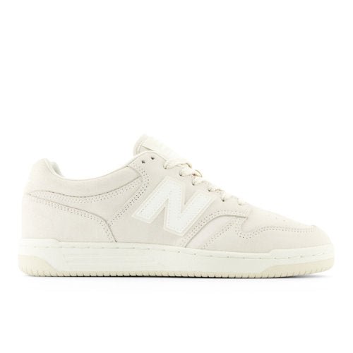 New Balance 480 in Beige White Leather