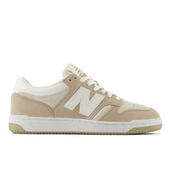 New Balance 480 in Brown Beige White Leather