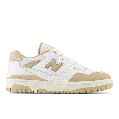 New Balance Unisex 550 White Beige Grey