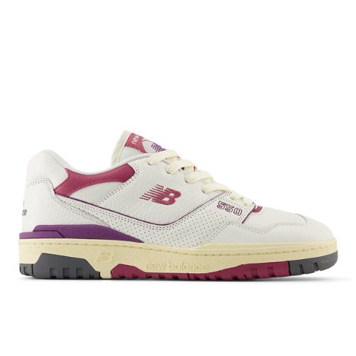 New Balance Unisex 550 White Red Beige