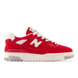 New Balance 550 in Red White Grey Leather