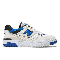 New Balance 550 Premium in White Blue Black Leather