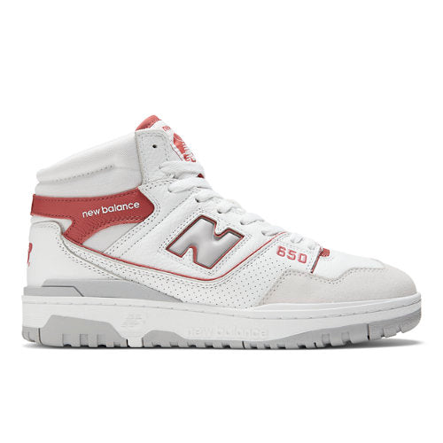 New Balance 650 White Red Beige