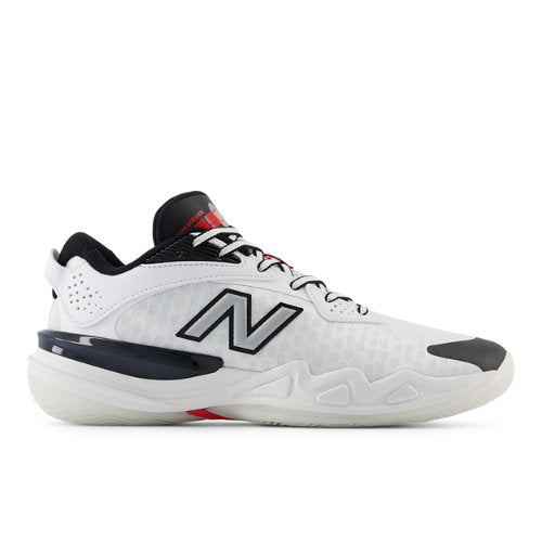 New Balance Hesi Low V2 White Red Black