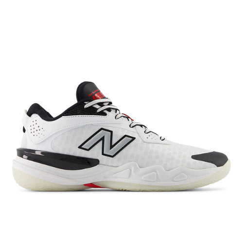 New Balance HESI LOW V2 White Red Black