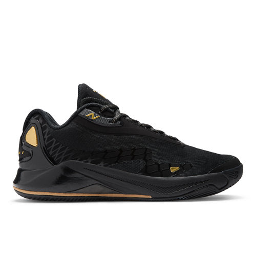 New Balance Men's KAWHI IV in Black/Yellow/Beige Synthetic, 