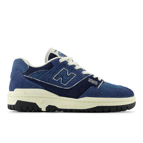 New Balance Women's BBW550 in Blue/Beige Textile, Narrow