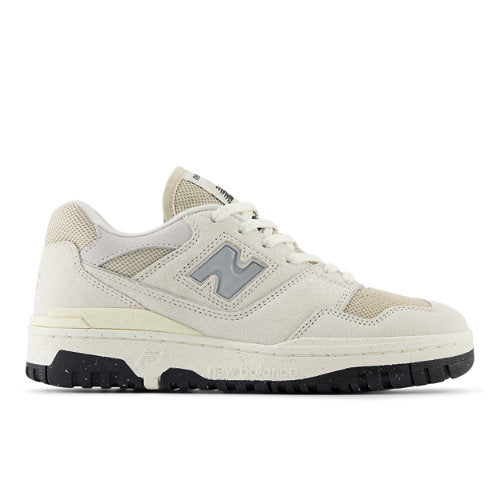New Balance BBW550 in White Grey Suede Mesh Narrow