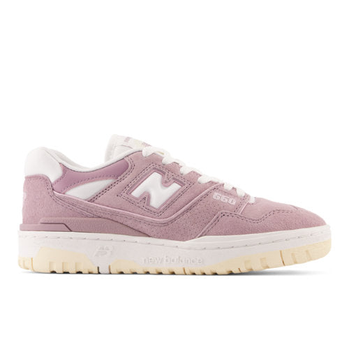 New Balance 550 in Purple Beige White Leather Narrow