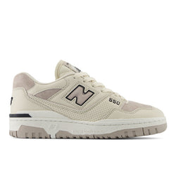 New Balance 550 in Beige Grey Black Leather Narrow