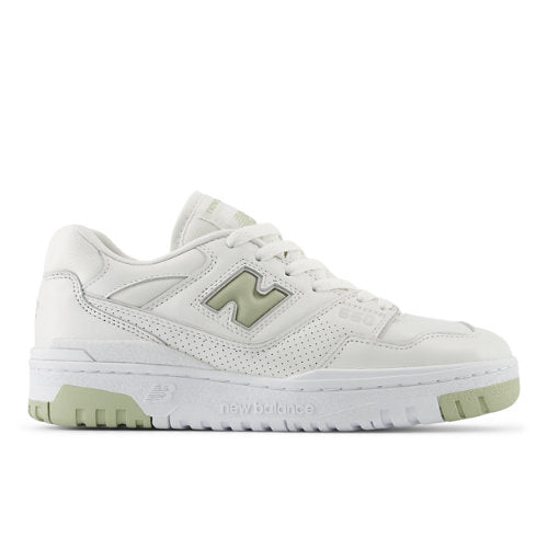 New Balance BBW550 in Grey Green Leather Narrow