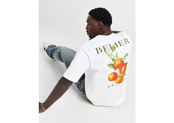 Belier Mandarin T Shirt  White