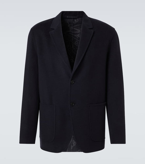 Berluti Scritto reversible wool and cashmere blazer