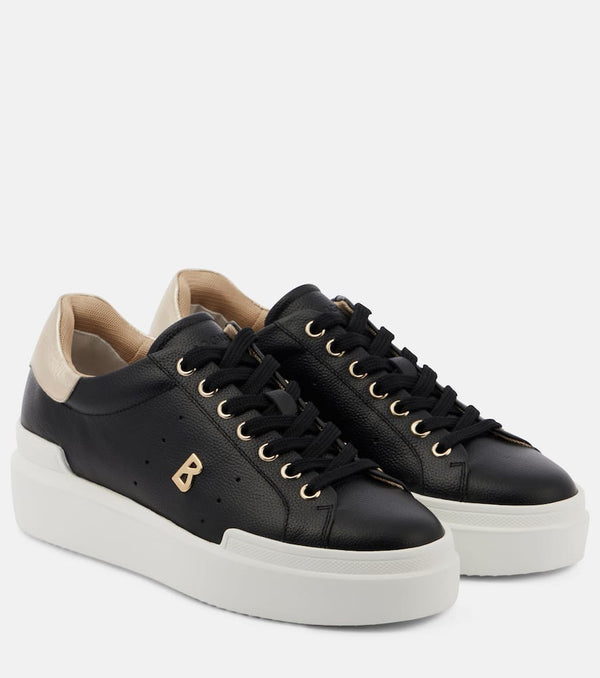 Bogner Hollywood leather platform sneakers