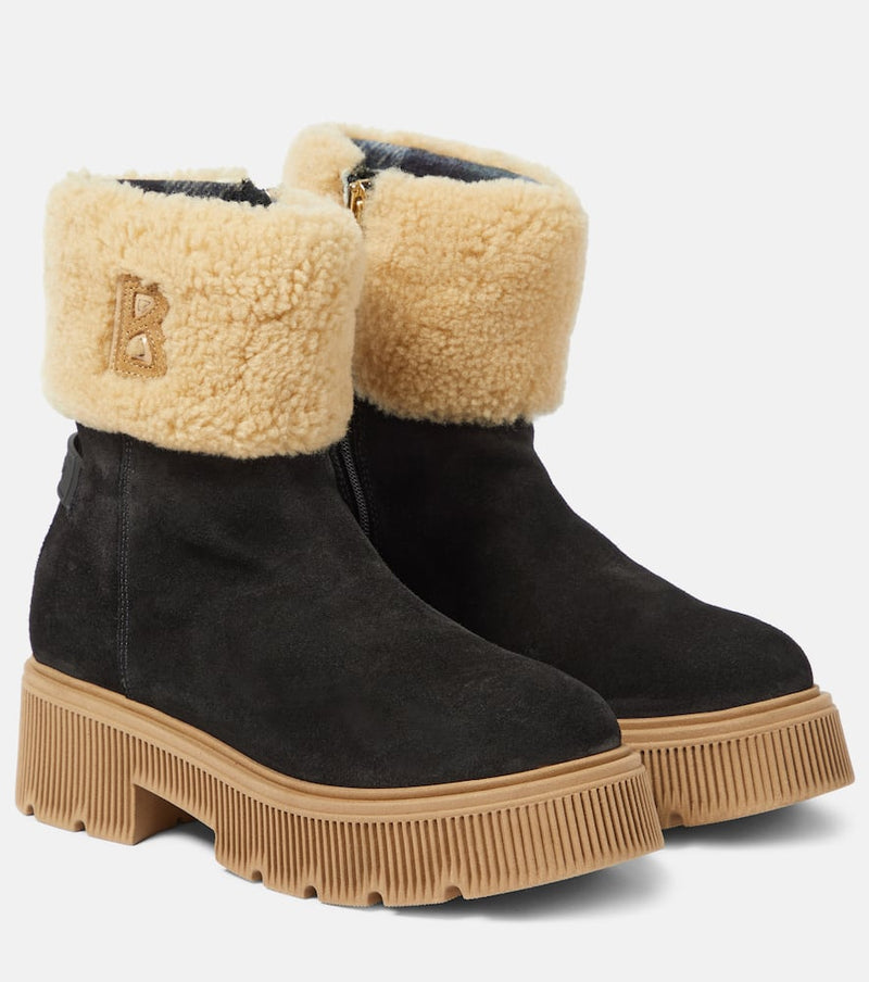 Bogner Turin 2B shearling-lined suede ankle boots