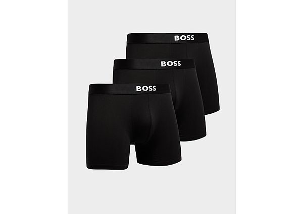 BOSS 3 Pack Icon Boxers  Black