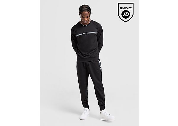 BOSS Authentic Crew Tracksuit  Black