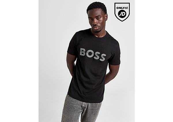 BOSS Bold Logo T Shirt  Black