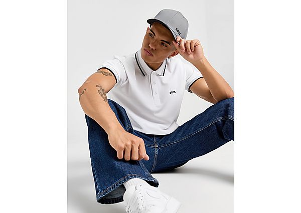 BOSS Core Paddy Polo Shirt  White