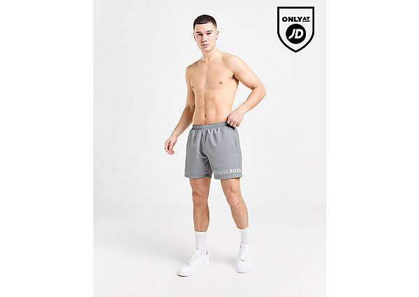 BOSS Dolphin Swim Shorts  Grey