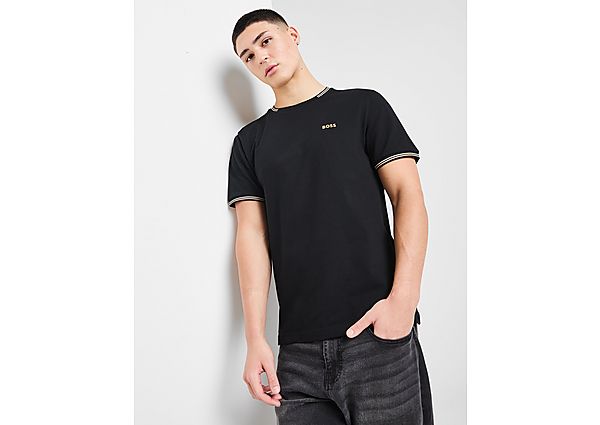 BOSS Taul Pique T Shirt  Black