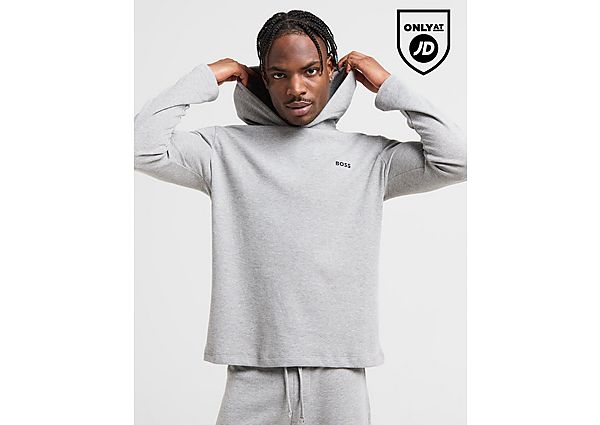 BOSS Waffle Overhead Tracksuit  Grey