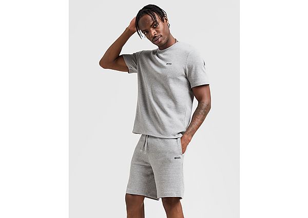 BOSS Waffle Shorts  Grey