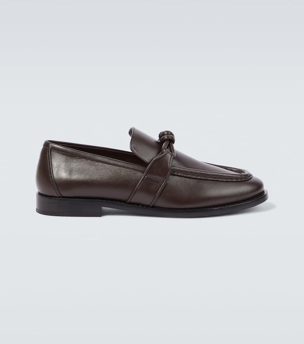 Bottega Veneta Astaire leather loafers