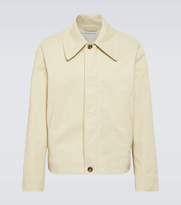 Bottega Veneta Coated cotton blouson jacket