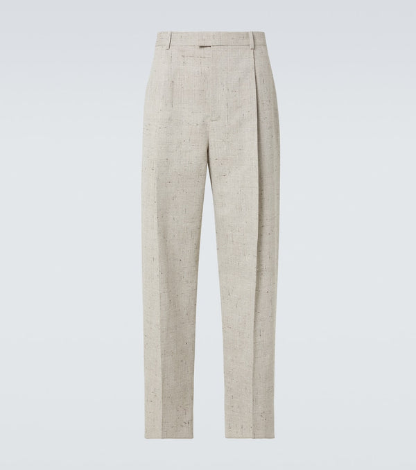 Bottega Veneta High-rise straight pants