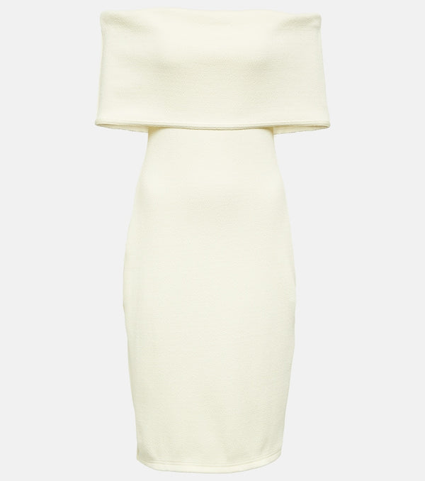 Bottega Veneta Off-shoulder midi dress