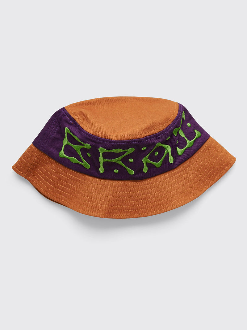 Brain Dead UFO Twill Bucket Hat Terracotta