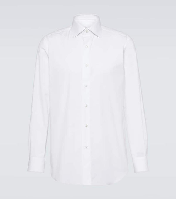 Brioni Cotton-blend shirt