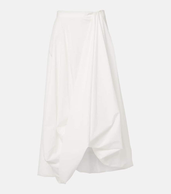 Brunello Cucinelli Cotton-blend maxi skirt