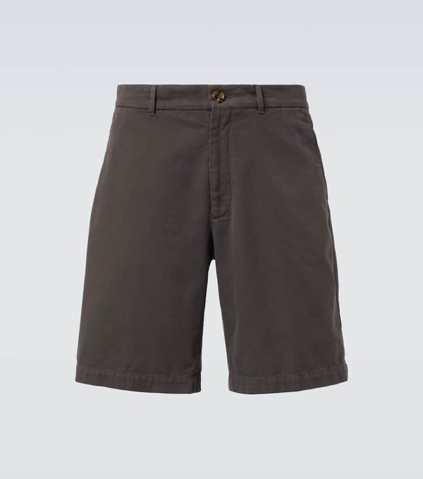 Brunello Cucinelli Cotton twill Bermuda shorts